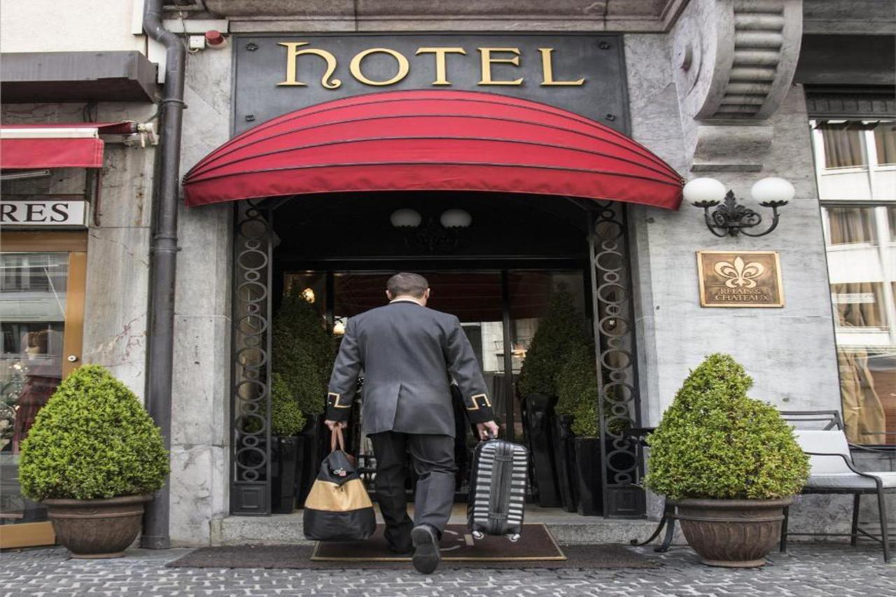 فندق دو لا سيغون جنيفا المظهر الخارجي الصورة A hotel in Brussels