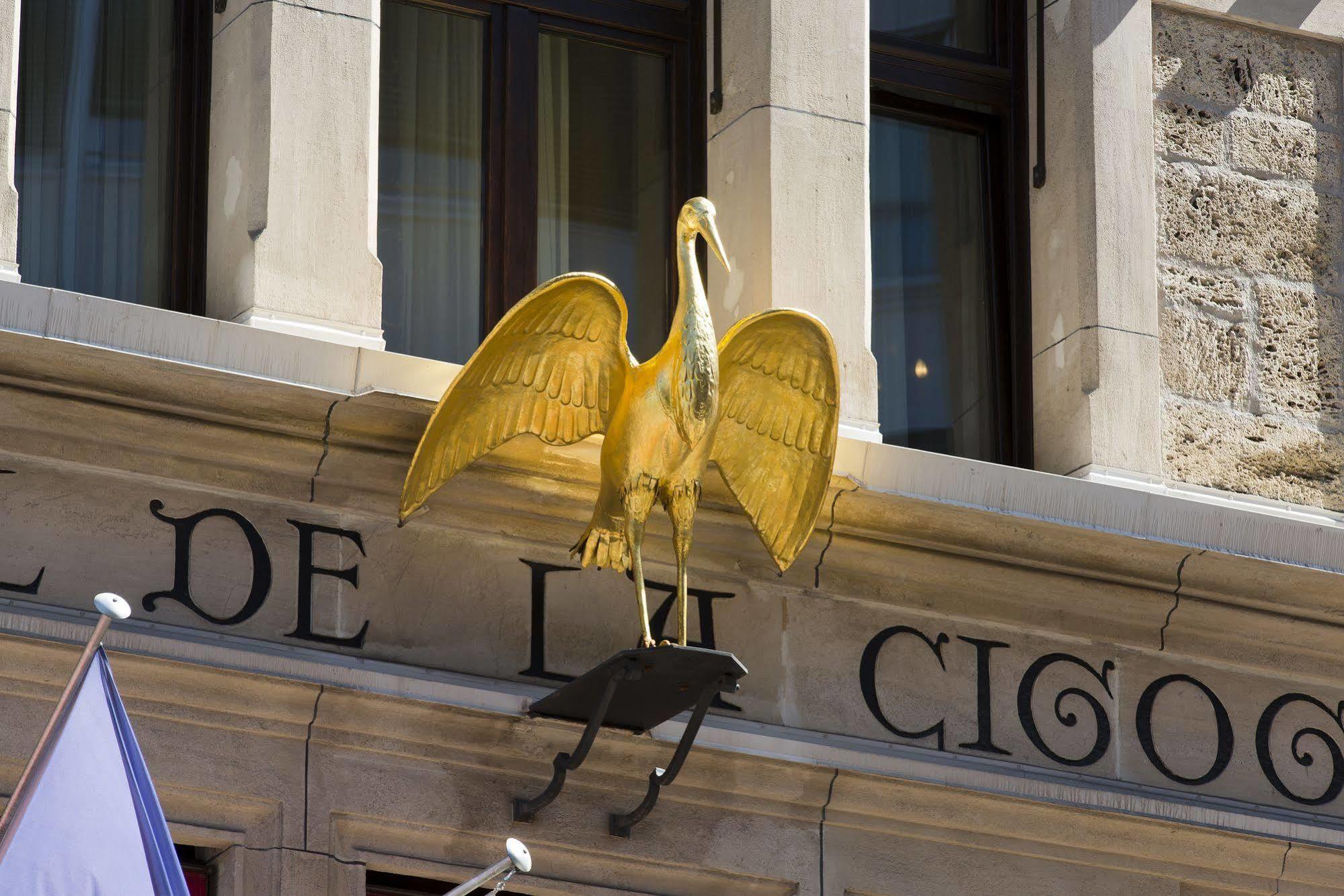 فندق دو لا سيغون جنيفا المظهر الخارجي الصورة The golden stork